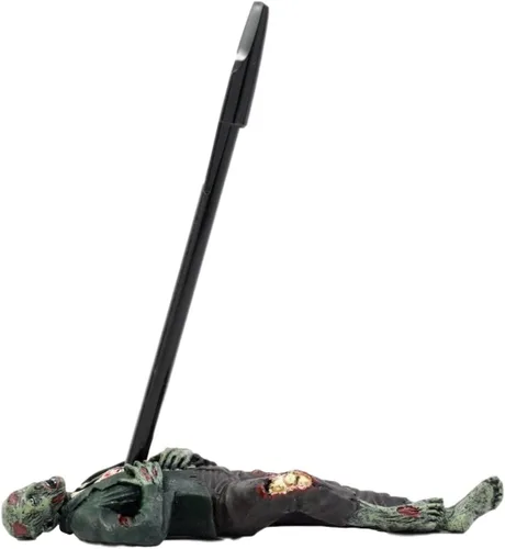 Vista 4 de Ebros Gift Walking Dead Walker Hunter Empaled Zombie - Soporte para lápices de escritorio de oficina de 6.75 pulgadas de largo