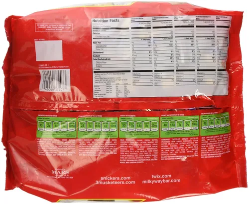 Vista 2 de Mars Chocolate Favorites Surtido Paquetes a Granel, Variedad, 62.6 oz (220-00016)