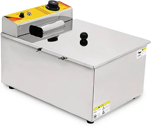 Vista 6 de 12L Gran Capacidad Comercial Automático Queso Hot Dog Sticks Freidora Eléctrica Profunda Perro de Maíz Caliente Máquina