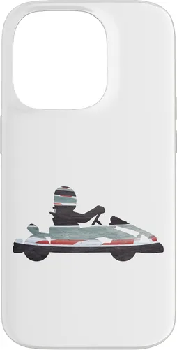 Vista 17 de Funda para iPhone 16 Go Kart Racing Race Track