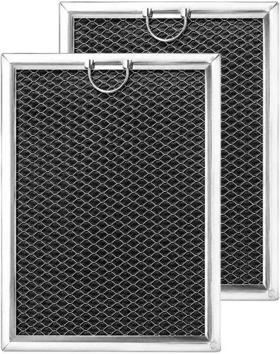 Vista 6 de Repuesto filtro antigrasa de microondas para GE WB06X10309 (4 filtros)