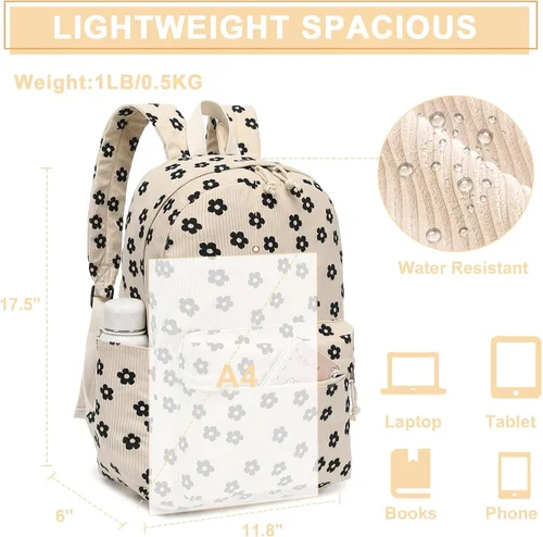 Vista 79 de Bluboon Juego de mochila para adolescentes, mochila escolar para niñas, lonchera y lápices, bolsas para estudiantes, 3 en 1