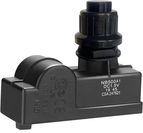 Vista 3 de Encendedor de botón de presión de batería AA universal - Reemplazo de parrilla de gas compatible con Char-Broil, Nexgrill, Brinkmann, Blackstone