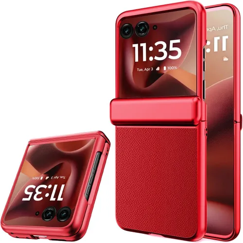 Vista 14 de NINKI Funda para Motorola Razr 60 Ultra con protector de pantalla integrado, protección de bisagra a prueba de golpes, resistente, ultra delgada