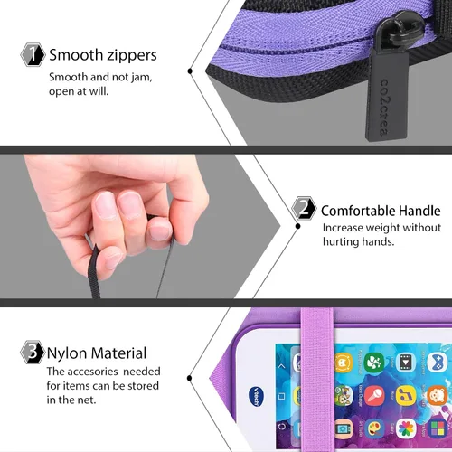 Vista 5 de co2CREA Funda rígida de repuesto para VTech KidiBuzz 3 / KidiBuzz G2 para niños electrónicos inteligentes KidiConnect