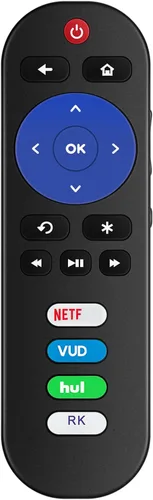 Vista 2 de Mando a distancia universal de repuesto aplicable para TCL/RCA/Sharp Roku