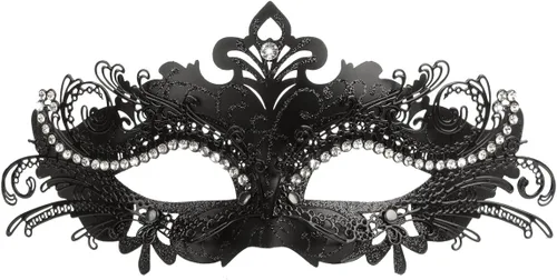 Vista 2 de Hoshin - Máscara para Baile de Máscaras, Decoraciones de Mardi Gras, Máscaras Venecianas para Mujeres