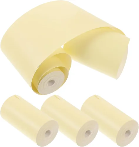 Vista 10 de NUOBESTY 4 Rollos cajero de papel borde