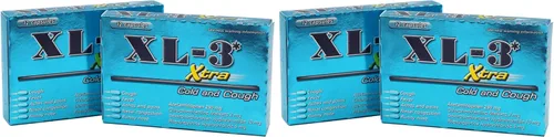 Vista 10 de XL-3 Xtra Cold and Cough Medicine, Medicamento antigripal de gran ayuda en el alivio de la Tos, Fiebre, Congestión Nasal, Dolor, Escurrimiento