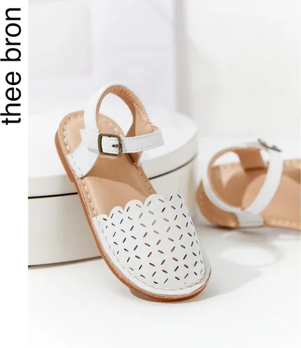 Vista 187 de THEE BRON Sandalias cómodas para niñas, zapatos para niños, sandalias rellenas