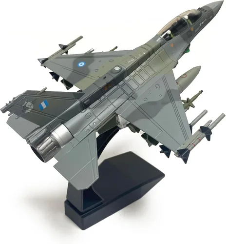 Vista 2 de F-16D Falcon 1/72 Modelo de avión fundido a troquel