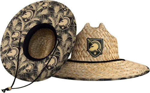 Vista 125 de FOCO - Sombrero de paja con logotipo de equipo universitario de NCAA y estampado floral para hombre