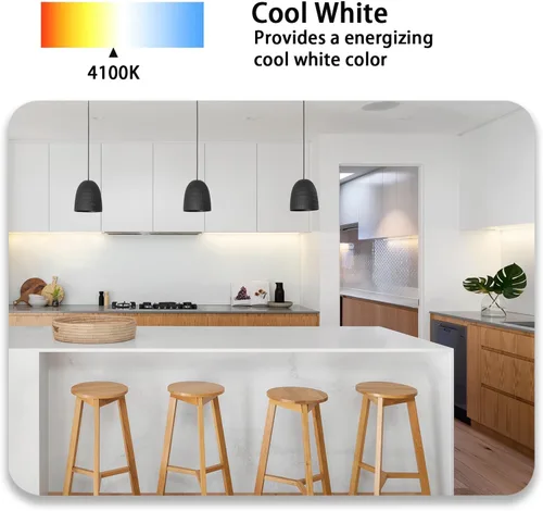 Vista 4 de F15T8-CW 15 vatios Luz blanca fría, lámpara lineal fluorescente T8 de 18" para RV, bombilla de repuesto para luminaria Philips Alto ECO GE Staco