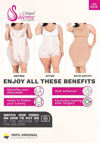Vista 5 de Salome Butt Enhancer Tummy Control Shapewear Fajas Colombianas