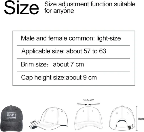 Vista 3 de Gorra de béisbol para padre, ajustable, estilo clásico, para hombre y mujer, Beísbol, talla única