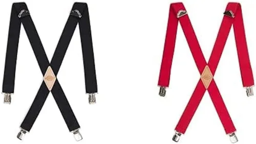 Vista 18 de Dickies - Tirante para hombre, 1 1/2 pulgadas, con clip recto, ajustable X