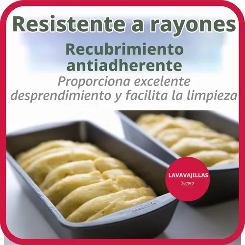 Vista 4 de Good Cook Utensilios Antiadherentes para Hornear, Gris