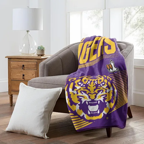 Vista 48 de Alabama Crimson Tide - Manta tipo throw de 46" x 60" pulgadas con licencia oficial de la NCAA - Manta de lana polar súper suave y liviana