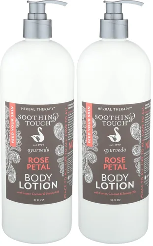 Vista 9 de Soothing Touch, Loción corporal de pétalos de rosa, 32 oz