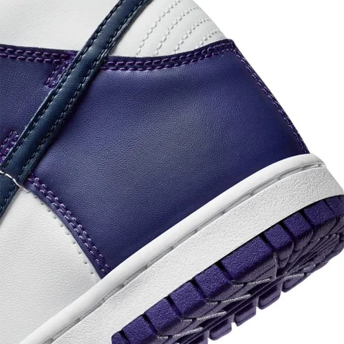Vista 7 de Nike Youth Dunk High GS DH9751-100 Electro Púrpura Midnght Navy