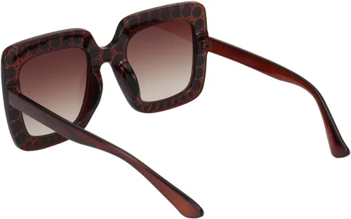 Vista 5 de MEETSUN Elton Square Rhinestone Sunglasses Oversized Bling for Women with Diamond Frames 70s Retro for Beach & Disco