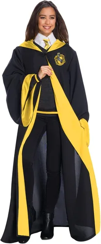 Vista 3 de Disfraz de hufflepuff de lujo para niños