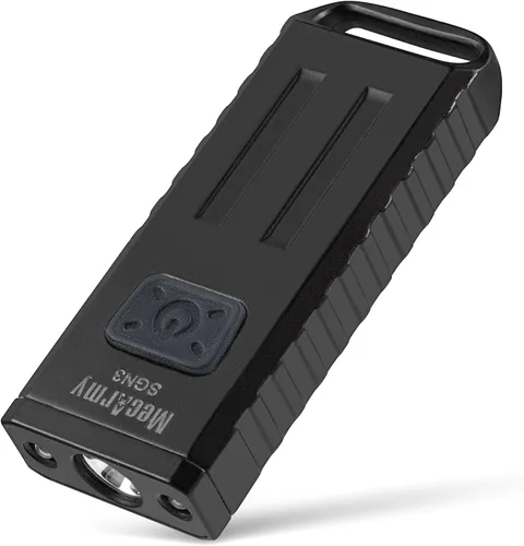 Vista 17 de MecArmy SGN1 Mini llavero recargable USB EDC Flahlight, XP-G2 S5 LED con 530 lúmenes, cuatro modos de iluminación más un llavero estroboscópico