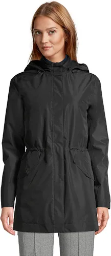 Vista 2 de Lands' End Parka impermeable con aislamiento 3 en 1 para mujer, Negro