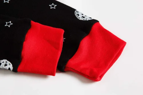 Vista 7 de Little bety - Pijama navideño para niños 100% algodón, diseño de manga larga