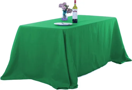 Vista 109 de Ascoza Paquete de 2 manteles cuadrados negros de tela de poliéster de 52 x 52 pulgadas para bodas, banquetes, restaurantes y fiestas