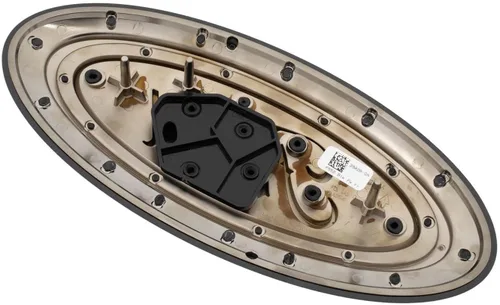 Vista 8 de Ford 2018-2023 F-150 Kit de emblemas de apariencia negra para rejilla delantera y portón trasero M-1447-F15B