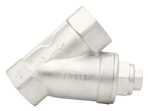 Vista 8 de Colador Y de Acero Inoxidable de 1/4" - 800WOG, FxF NPT