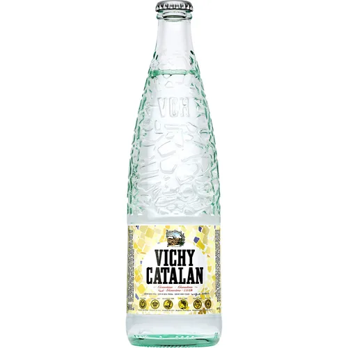 Vista 11 de Vichy Catalan - Agua mineral con gas - 33.8 oz (1 litro) (12 botellas de vidrio)