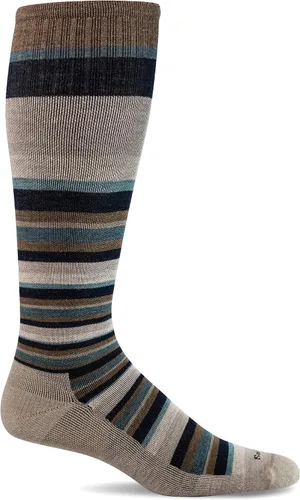 Vista 6 de Sockwell Calcetines de compresión graduados Up Lift Firm para hombre Negro
