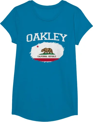 Vista 79 de OAKLEY CA CALIFORNIA Flag Vintage USA Sports Hombre Mujer Camiseta, Negro