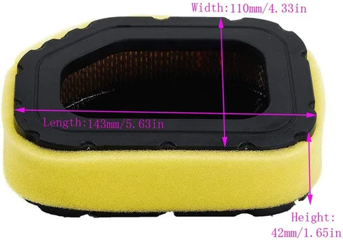 Vista 2 de KH-32-083-03-S Filtro de aire 3208303 para Kohler SV810 SV820 SV830 0 SV725 SV730 SV735 SV740 Engine Toro Cub Cadet cortacésped reemplazar
