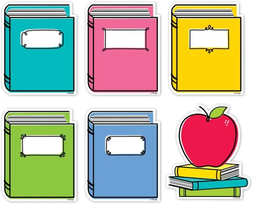 Vista 55 de Creative Teaching Press - Tarjetas de manzana, recortes de diseño de 15,24 cm, tiempo de manzana (#11054 Creative Teaching Press)