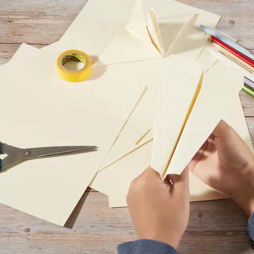 Vista 6 de 24 hojas de cartulina de papel grueso de 8 1/2 x 11 pulgadas, tarjetas en blanco de 300 GSM, coloridas para manualidades, tarjetas, invitaciones