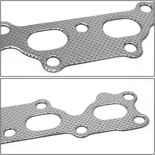 Vista 3 de Auto Dynasty Juego de juntas de cabezal colector de escape de aluminio compatible con Mazda Miata 90-93 1.6L