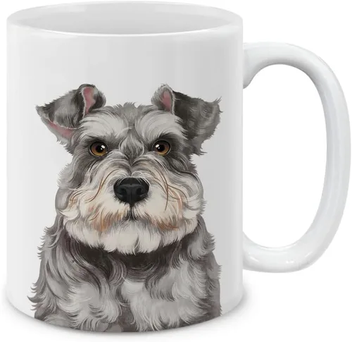 Vista 9 de MUGBREW Taza de té de cerámica bicolor blanco y naranja con gato atigrado Gatito, 11 oz