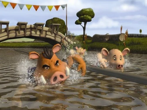 Vista 4 de Party Pigs Farmyard Games - Nintendo Wii