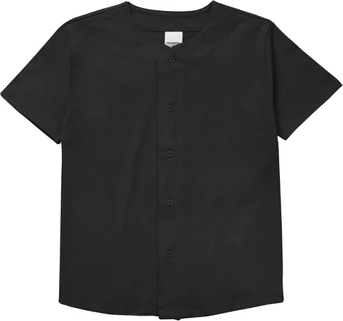 Vista 35 de Hat and Beyond camiseta de béisbol para hombre con botones hipster hip hop