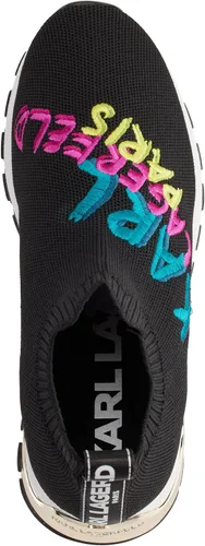 Vista 4 de Karl Lagerfeld Paris Mirren - Tenis bordados sin cordones para mujer