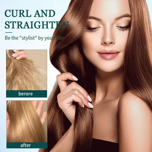 Vista 3 de Mini rizador de doble propósito, 2026 nuevo 2 en 1 Mini varita rizadora y plancha plana para el cabello, varita rizadora portátil de viaje