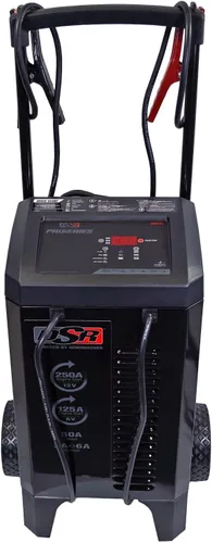 Vista 3 de Schumacher DSR122 DSR ProSeries - Cargador de batería profesional totalmente automático - 275A, 6V/12V - con reprogramación flash, arranque