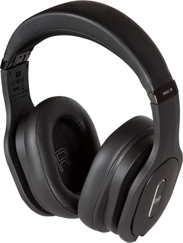 Vista 4 de PSB Speakers M4U 9 Auriculares inalámbricos con cancelación activa de ruido, color negro azabache