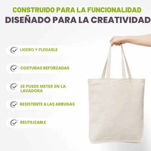 Vista 5 de Simpli-Magic Canvas Tote-Bags