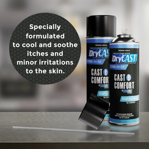 Vista 4 de Cast Comfort Spray para detener la comezón, 6 onzas
