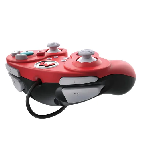 Vista 4 de Wired Fight Pad Pro - Official Nintendo Switch Controller - Classic Gamecube Style Retro Controller - Perfect for Super Smash Bros & Mario Party