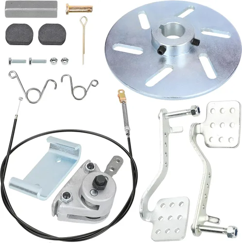 Vista 10 de GREHUA Kit de Frenos para Go Kart Compatible con Yerf-Dog Manco 9598 9597 ASW Bristers Airheart MB-1, Pinza de Freno de Disco Mecánica con Soporte